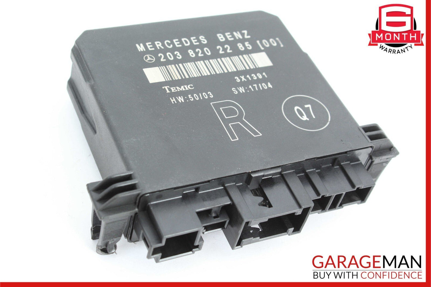 01-07 Mercedes W203 C230 Kompressor Rear Right Side Door Control Module OEM