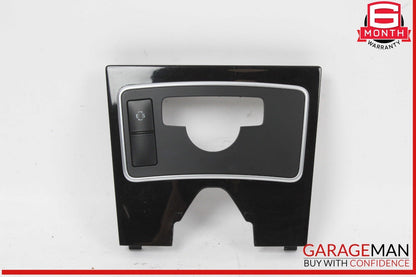 10-13 Mercedes W212 E350 E400 E550 Center Console Switch Trim Cover Bezel OEM