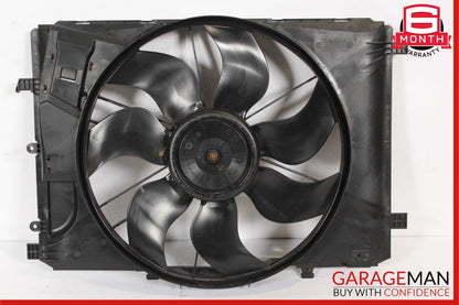 08-18 Mercedes W204 C250 C300 Engine Radiator Cooling Fan Shroud Motor Assy