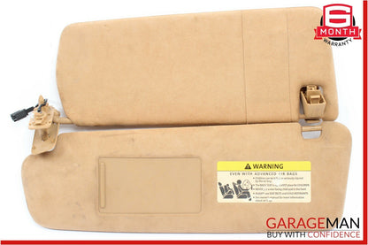 08-10 Porsche Cayenne 957 Front Left Side Sunvisor Sun Visor Shade Alcantara