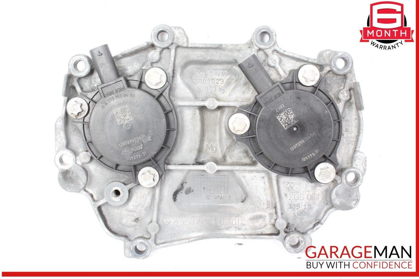 12-18 Mercedes X166 GL450 GL550 Front Right or Left Engine Timing Chain Plate