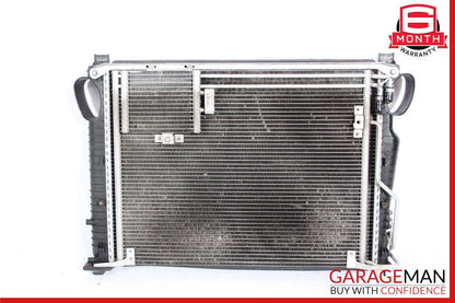 03-08 Mercedes R230 SL500 Engine Radiator A/C AC Air Condenser Oil Cooler Assy