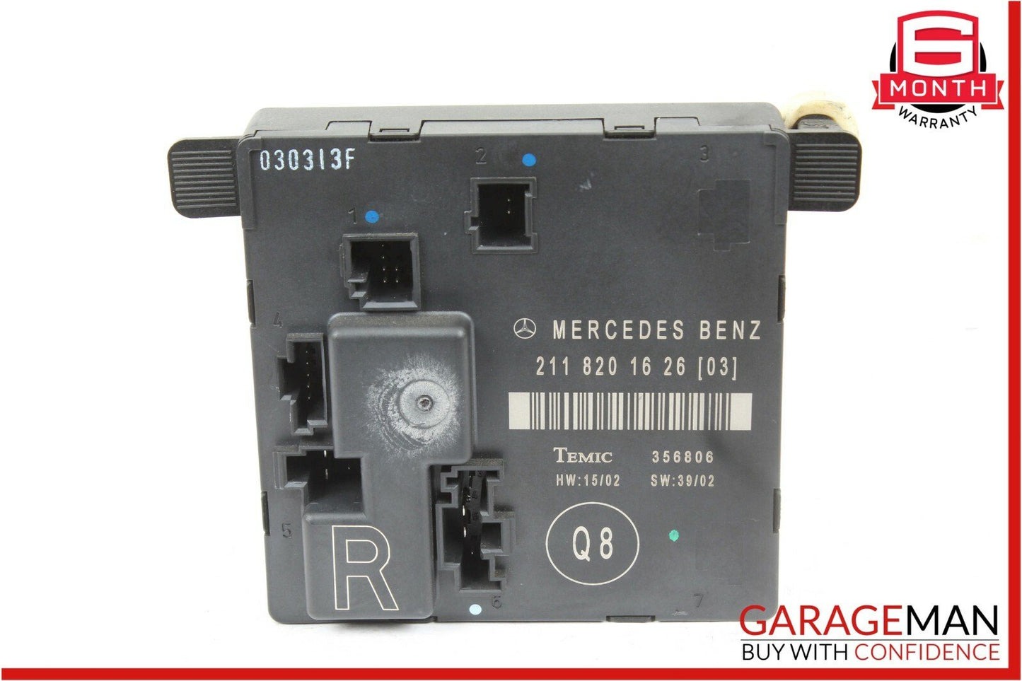 03-06 Mercedes W211 E500 E55 AMG Rear Right Side Door Controller Module Unit OEM