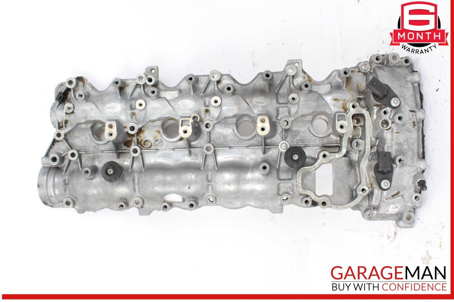 11-20 Mercedes W218 CLS550 E550 S550 Left Side Engine Cylinder Head Valve Cover