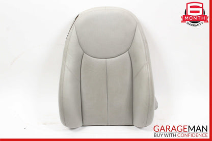 03-06 Mercedes R230 SL500 Front Right Side Top Upper Seat Cushion Cover Gray