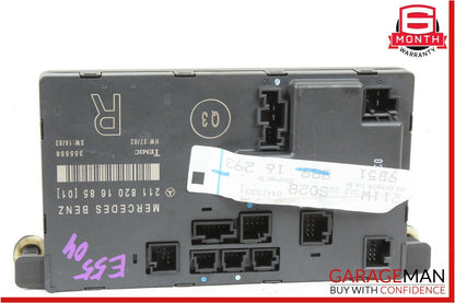 03-09 Mercedes W211 E500 E55 E550 Front Right Passenger Door Control Module OEM