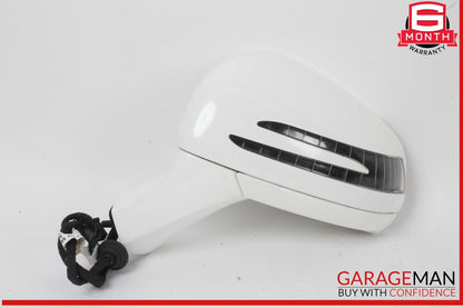 12-16 Mercedes R172 SLK250 SLK350 Front Left Side Door Rear View Mirror White