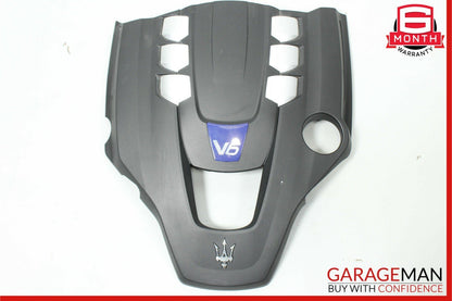14-17 Maserati Ghibli V6 Engine Motor Cover Shield Guard Trim Panel OEM
