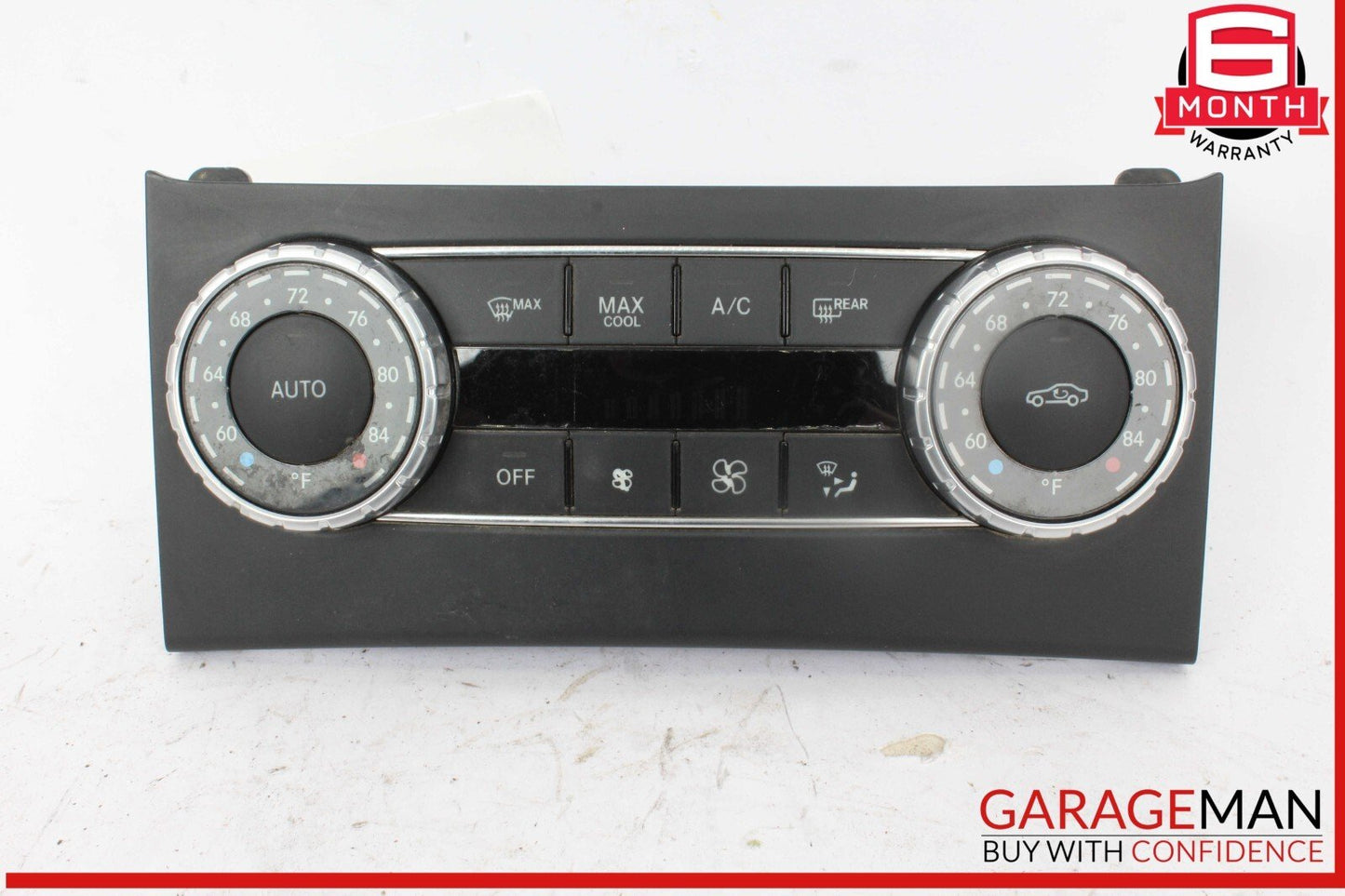 12-14 Mercedes W204 C350 C63 AMG C300 AC A/C Heater Climate Control w/ Trim OEM