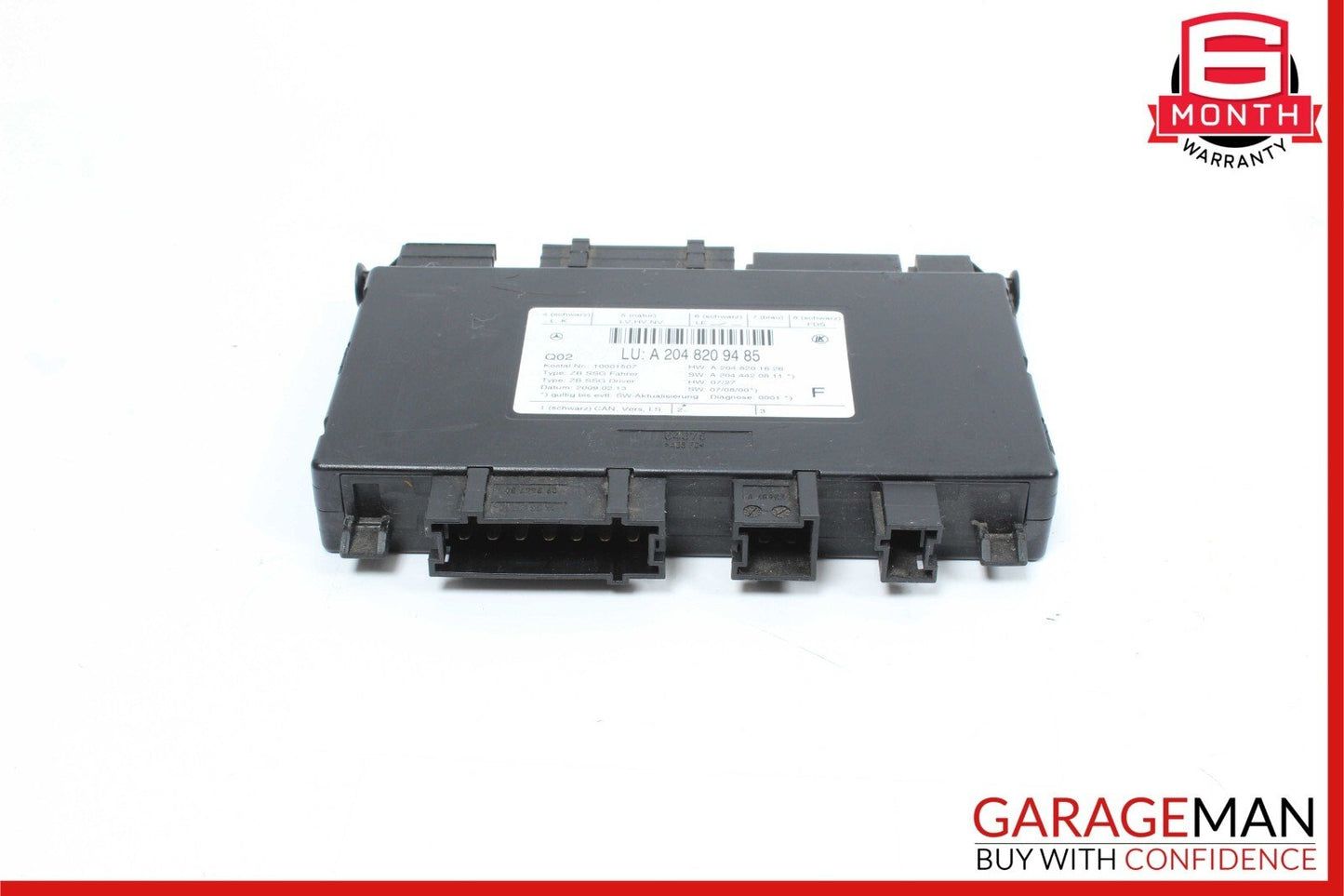 08-18 Mercedes CLS550 E350 C300 Seat Control Module Front Left Driver Side OEM
