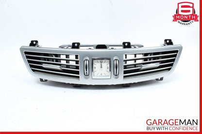 07-13 Mercedes W221 S400 S500 Center Dash Air AC A/C Heater Vent Clock Assy