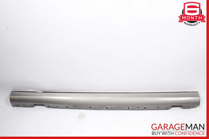 01-07 Mercedes W203 C230 Base Left Side Skirt Rocker Panel Cubanite Silver