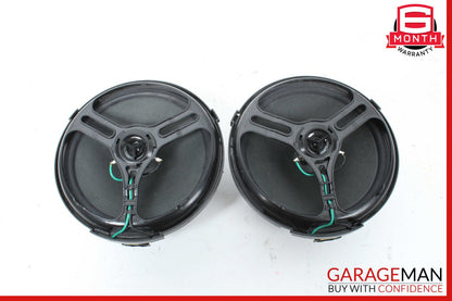 08-15 Mercedes W204 C300 Rear Right & Left Door Sound Speakers Set of 2 OEM