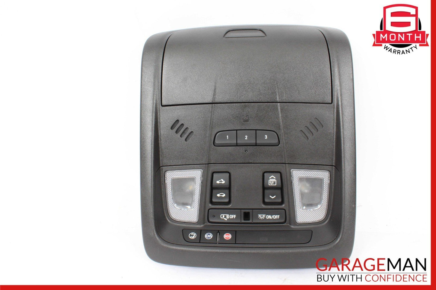 17-20 Cadillac XT5 Front Center Upper Reading Dome Light Lamp 22809886 OEM