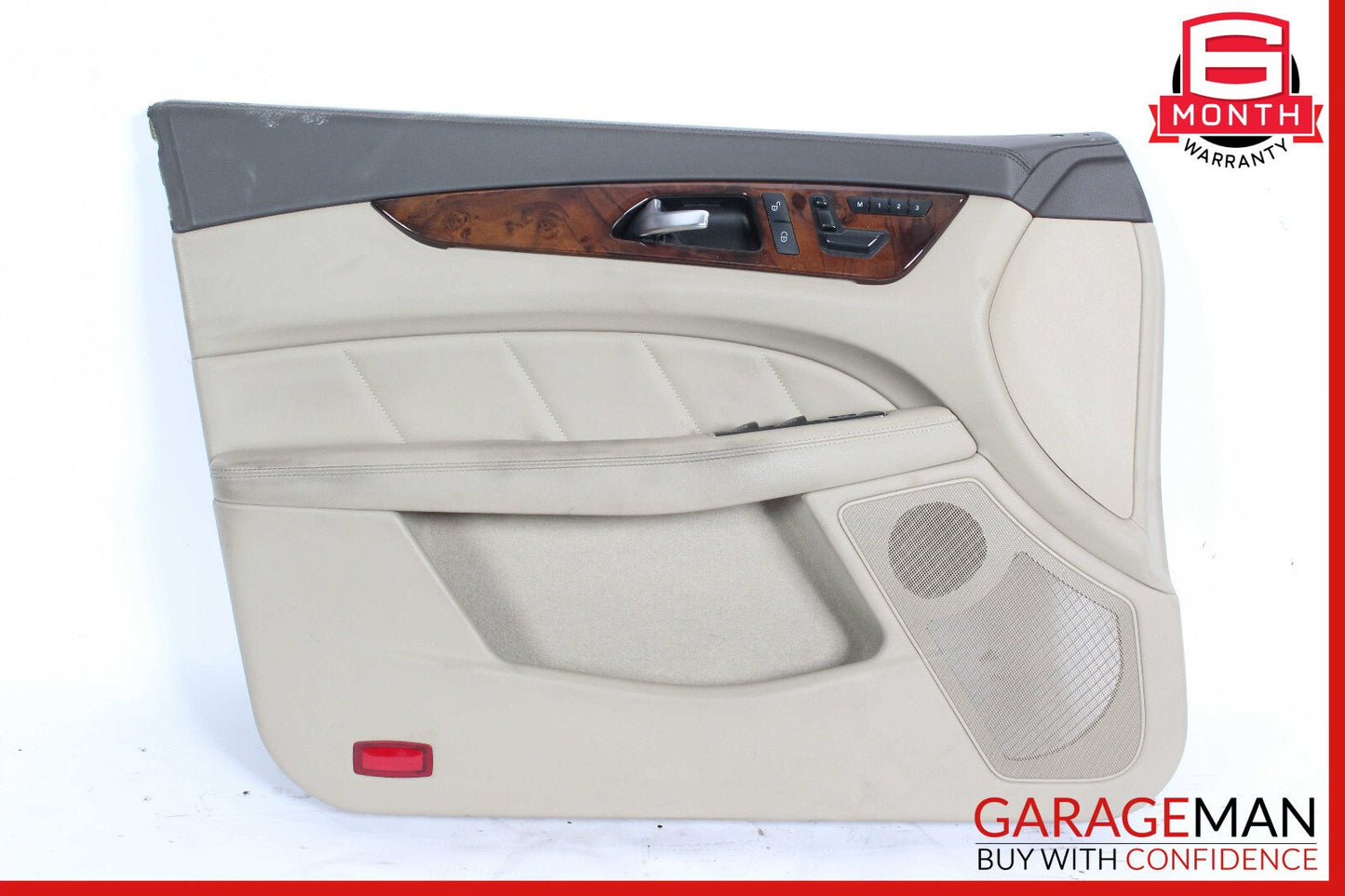 12-14 Mercedes W218 CLS550 Front Left Driver Side Interior Door Panel OEM
