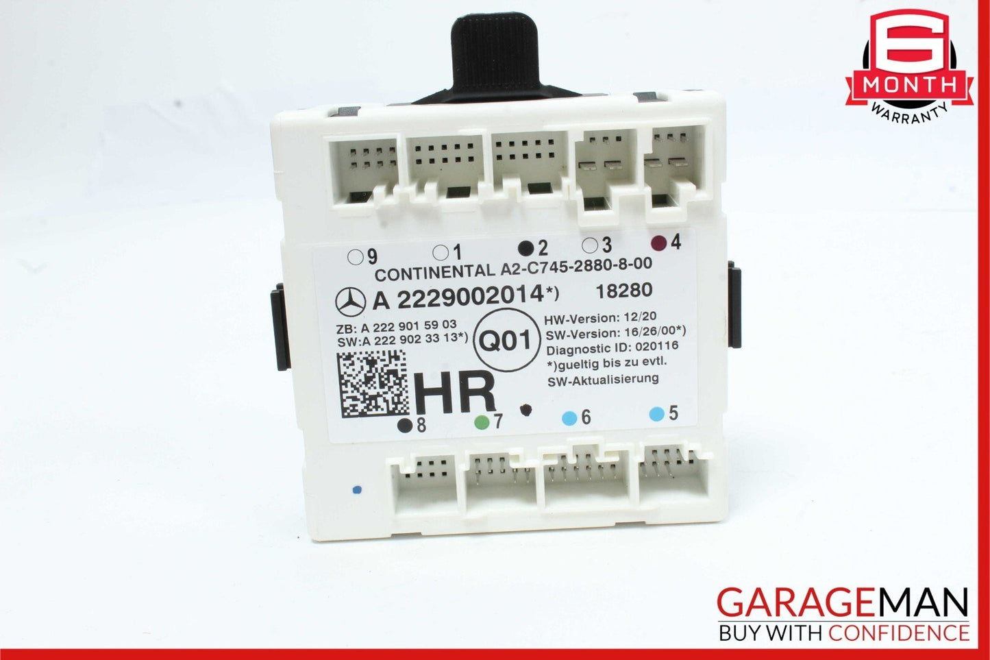 15-18 Mercedes W205 C300 C400 Rear Right Passenger Side Door Control Module Unit