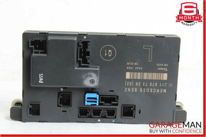03-09 Mercedes W211 E550 E63 AMG Front Left Driver Side Door Controller Module