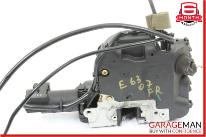 03-09 Mercedes W211 E63 AMG Front Right Passenger Door Lock Actuator Keyless Go