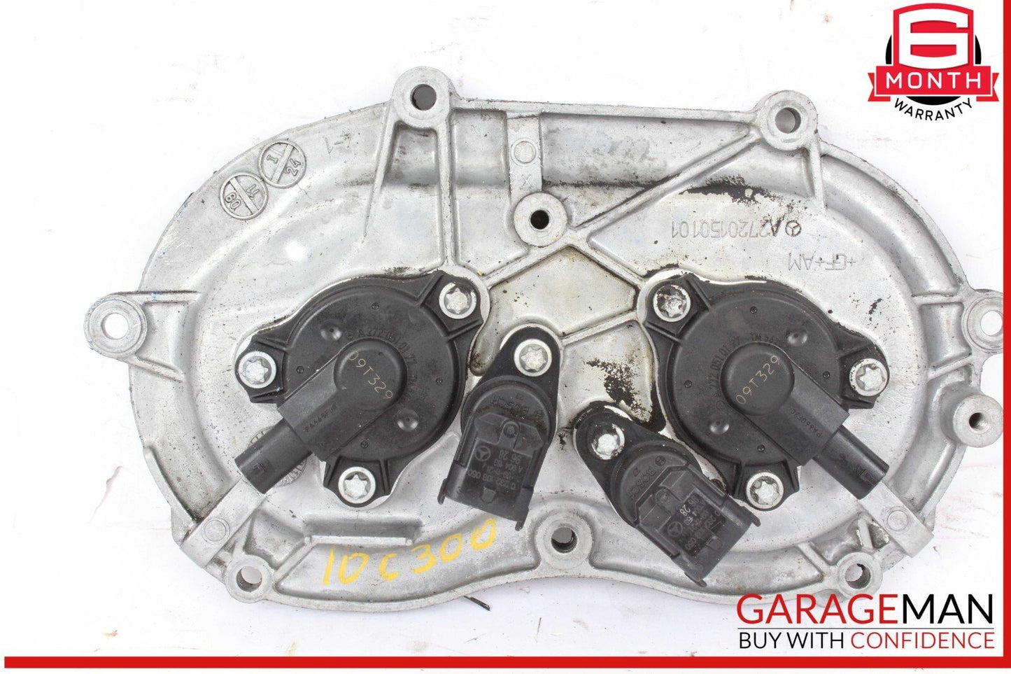 05-13 Mercedes W204 C300 S550 Front Right Engine Timing Chain Cover Plate OEM
