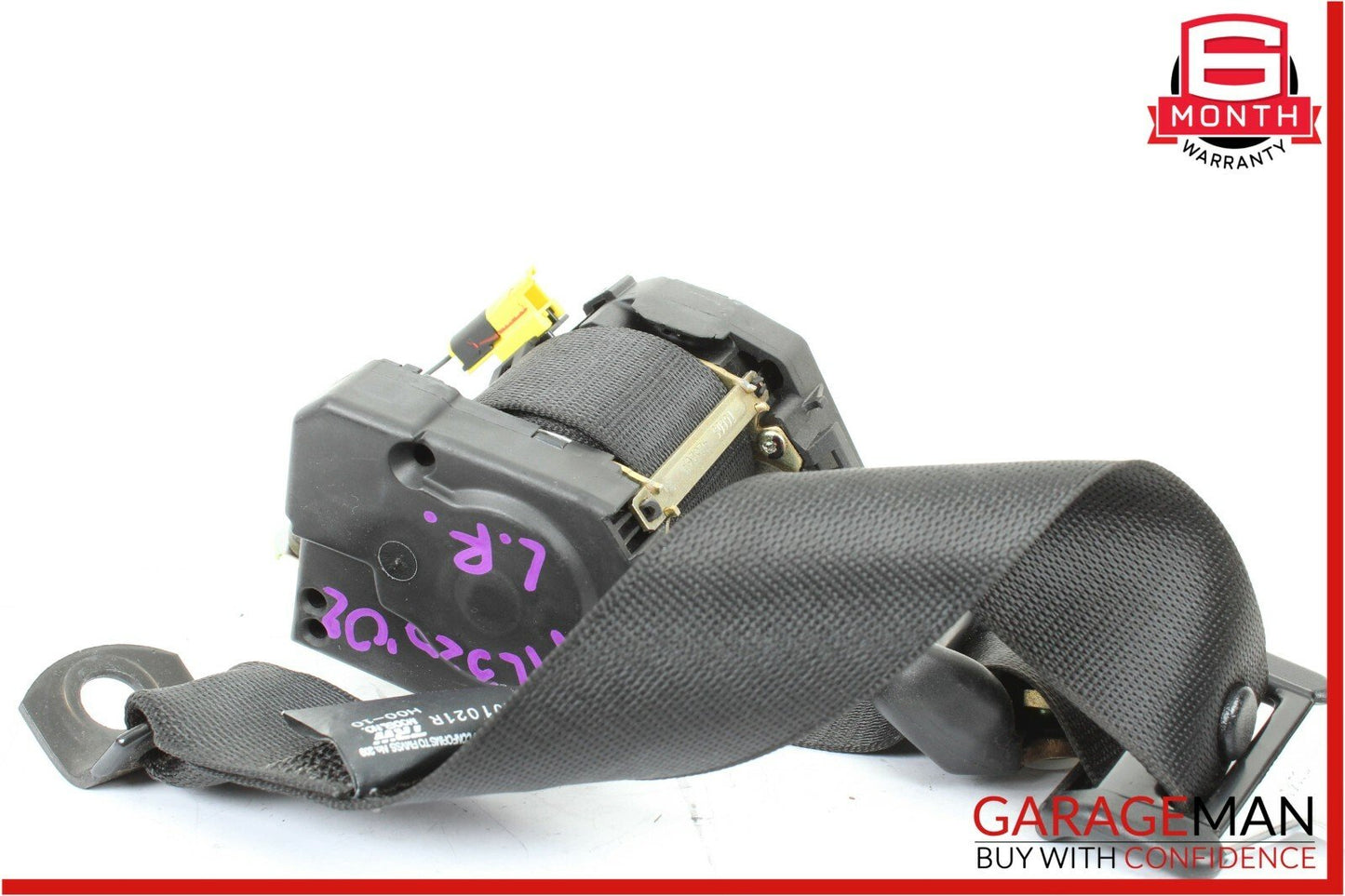 98-05 Mercedes W163 ML320 Rear Left Side Seat Belt Retractor Black