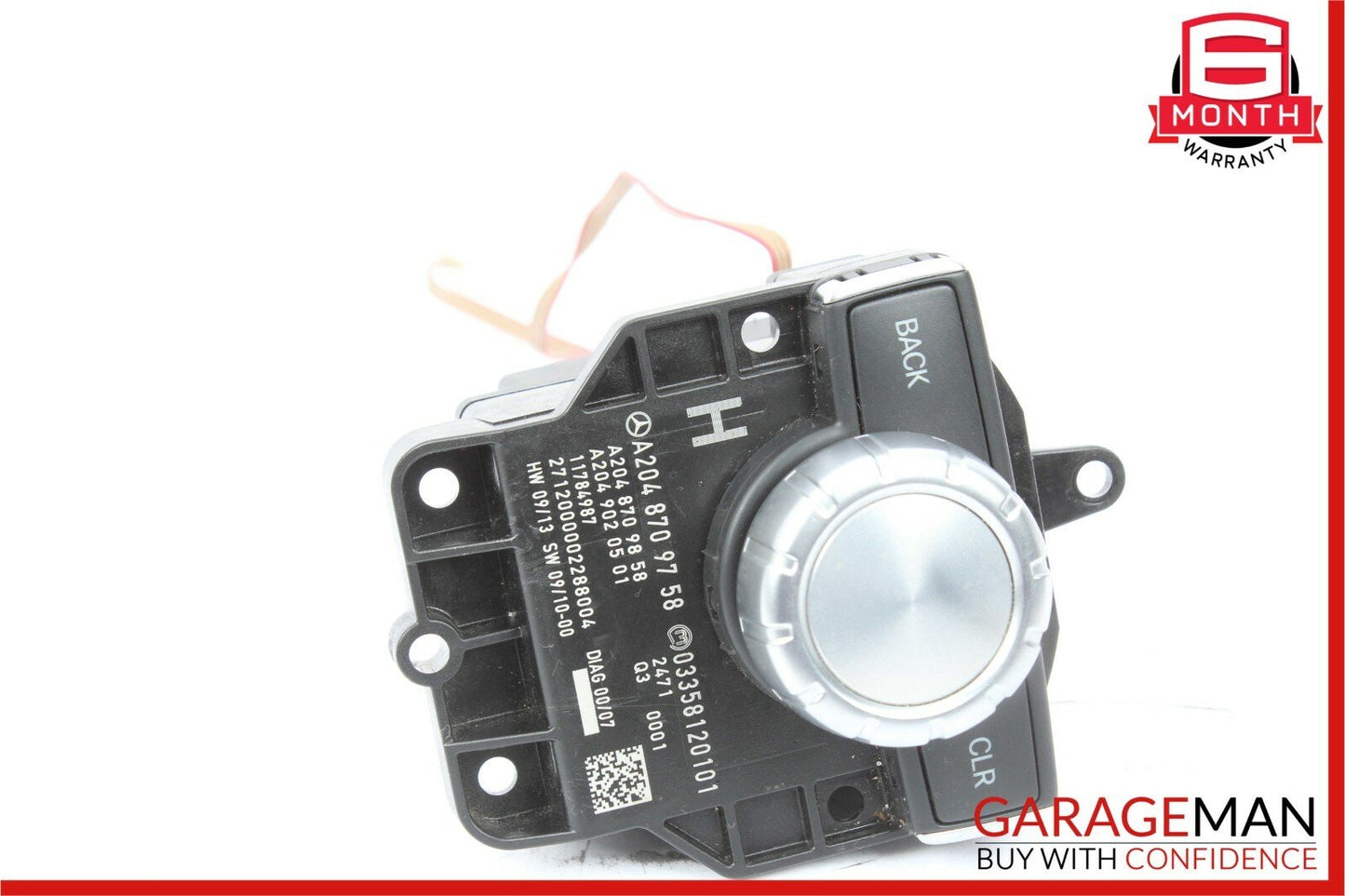 12-15 Mercedes C250 E400 GLK250 Console Head Unit Controller Knob Multi Switch