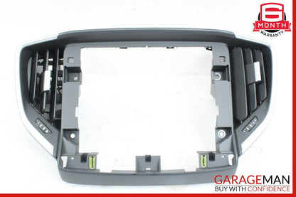 14-17 Maserati Ghibli Center Dash Display Bezel Frame Air Vent Grille Trim Cover