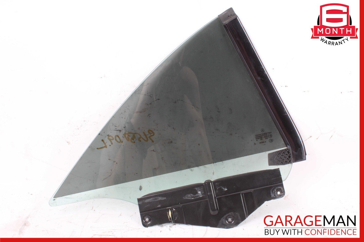 03-12 Mercedes R230 SL550 SL55 AMG Rear Left Side Quarter Window Glass OEM