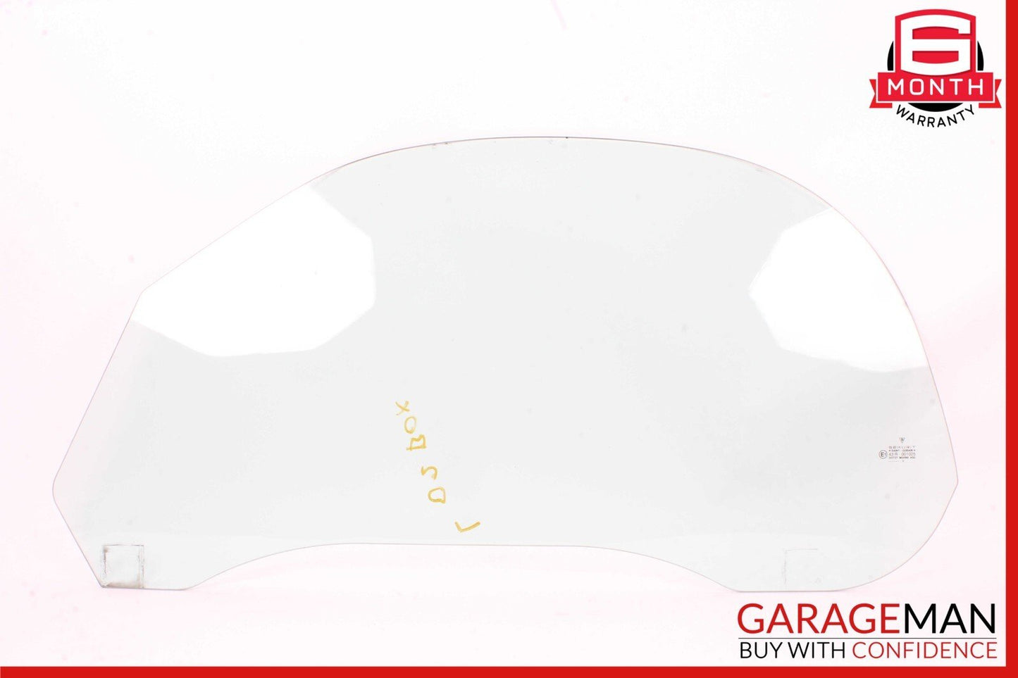 97-04 Porsche Boxster 986 Front Left Driver Side Door Window Auto Glass Clear