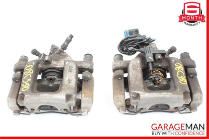 08-14 Mercedes W204 C350 Rear Right And Left Brake Caliper Calipers Set of 2 Pc