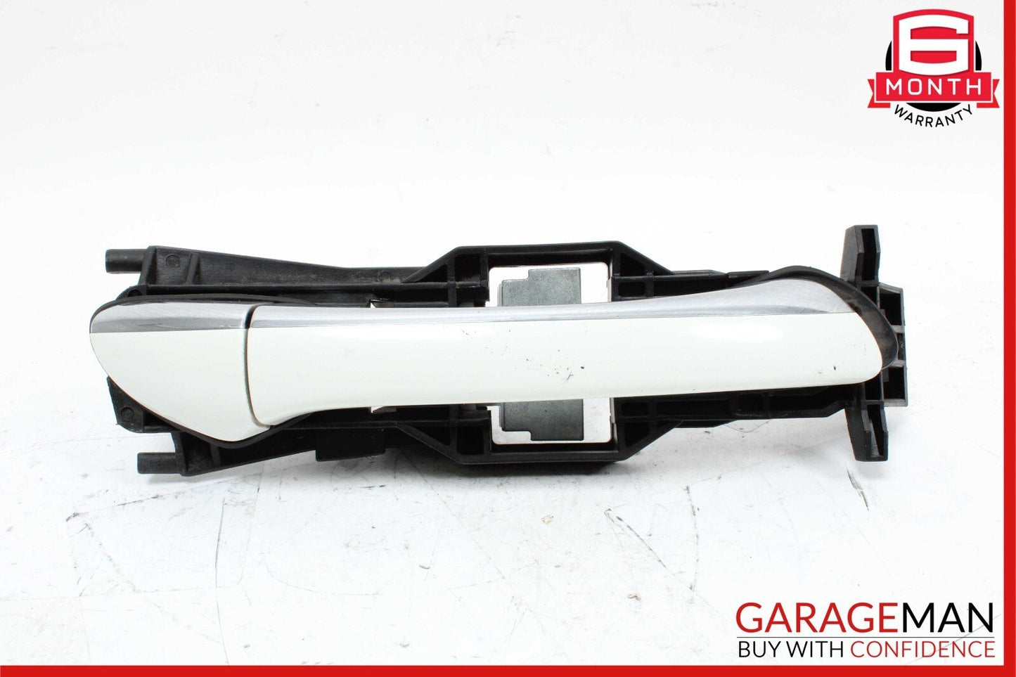 03-09 Mercedes W211 E350 E500 Front Right Exterior Door Handle Calcite White
