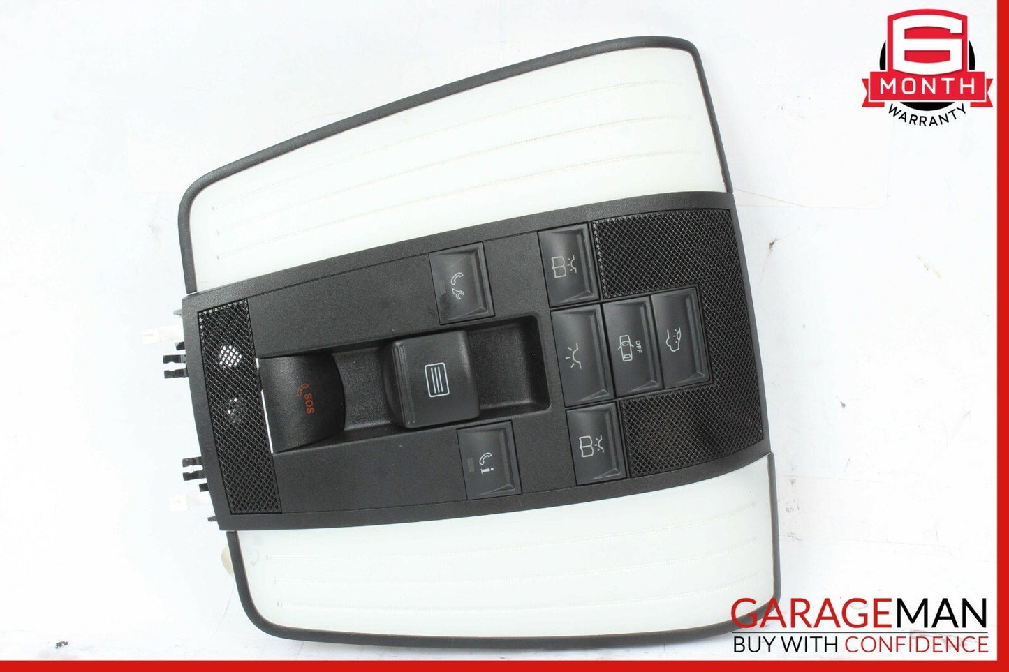 14-16 Mercedes W212 E350 CLS500 Overhead Dome Light Lamp 2129001323 Black OEM