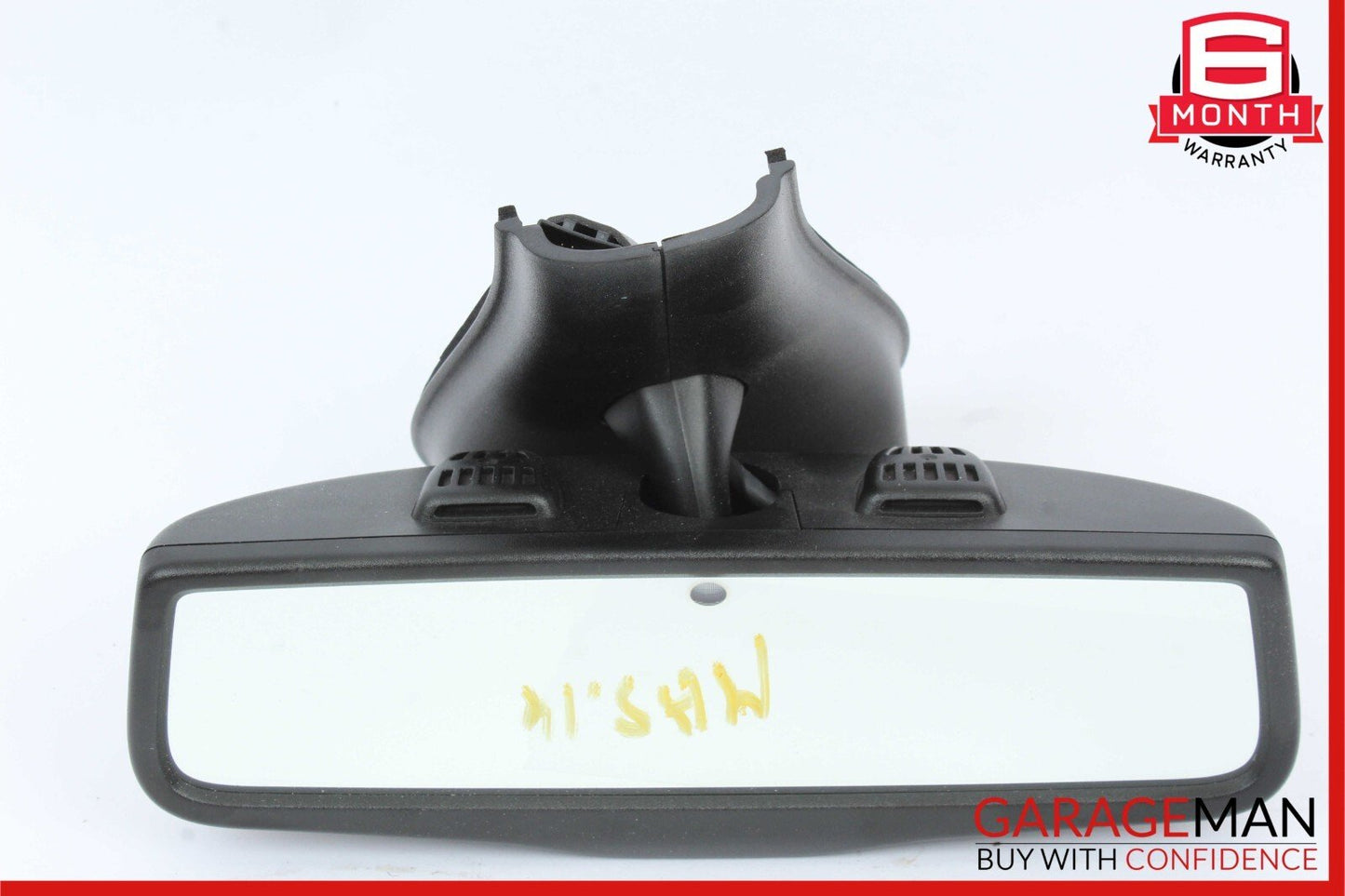 14-17 Maserati Ghibli Interior Upper Rear View Mirror Assembly Black OEM