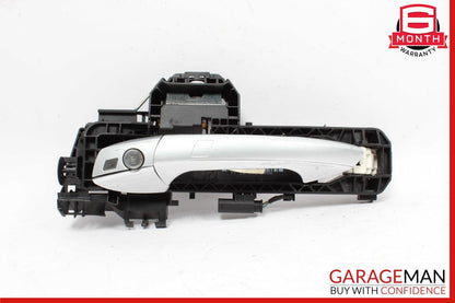 10-13 Mercedes W212 E350 Coupe Front Left Exterior Door Handle Keyless Go Silver