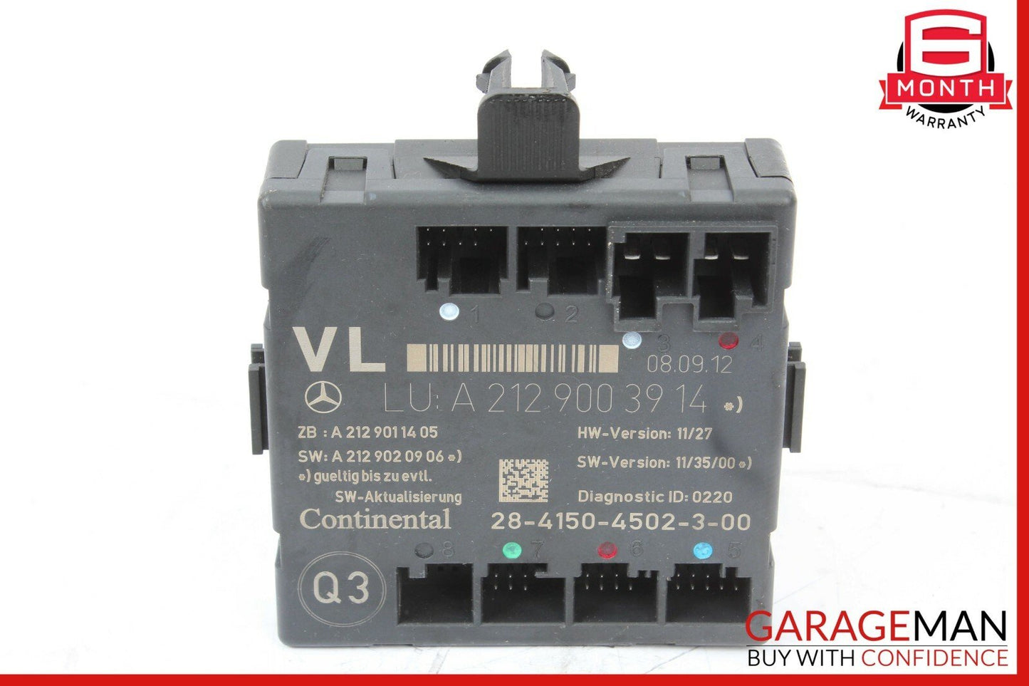 08-14 Mercedes R172 SLK350 Front Left Side Door Control Module 2129003914 OEM