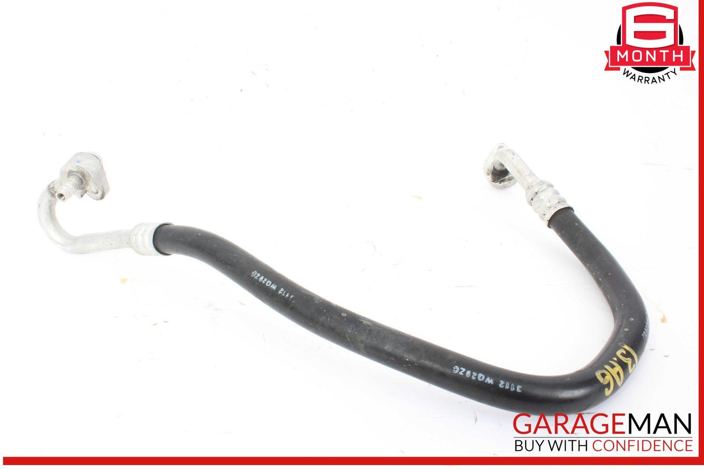 12-15 Audi A6 Air Conditioning AC A/C Pipe Hose OEM