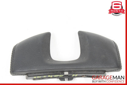 10-13 Mercedes W221 S400 S550 Center Console Trim Cover Panel Pad Black OEM