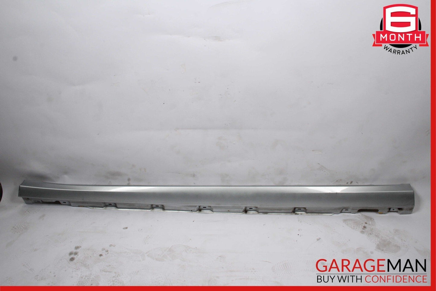 06-13 Mercedes W251 R350 Left Side Rocker Skirt Molding Panel Iridium Silver