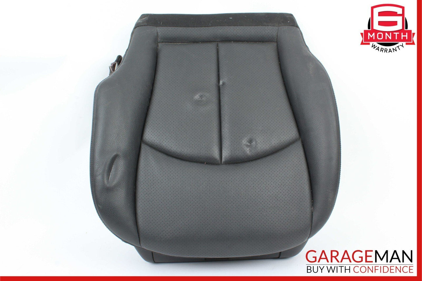 07-09 Mercedes W211 E350 E320 Front Right Lower Bottom Seat Cushion Black OEM