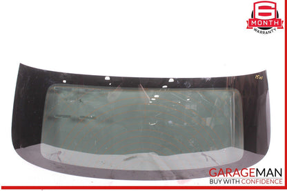 12-15 BMW X1 Rear TailGate LiftGate Back Window Glass OEM