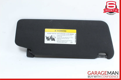 08-14 Mercedes W204 C250 Front Left Side Sun Visor Sunvisor Shade Black OEM