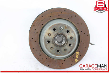 17-20 Maserati Levante Rear Left Driver Side Spindle Knuckle Hub w/ Rotor Disc