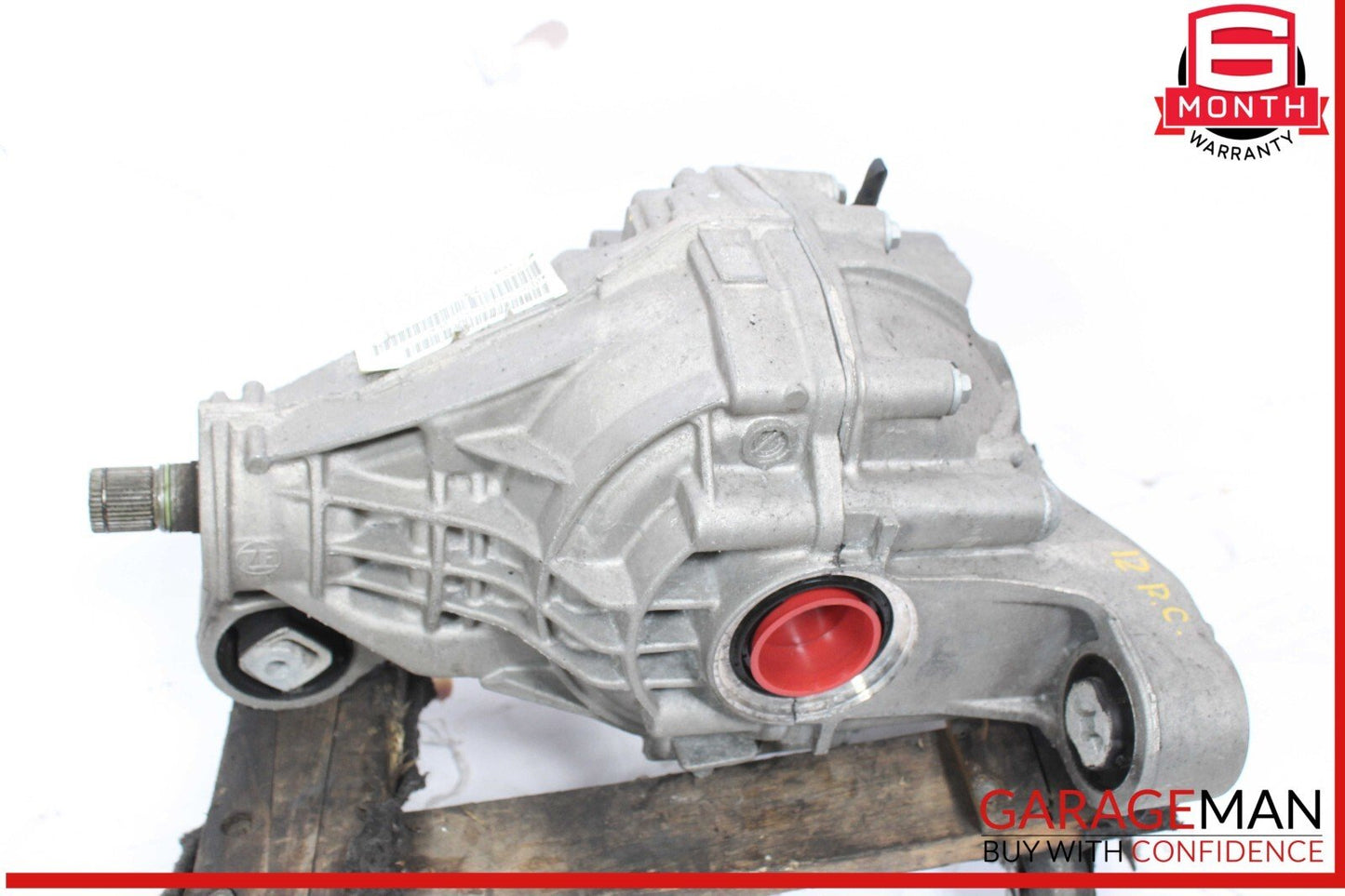 11-14 Porsche Cayenne 958 4.8L V8 Rear Differential Diff Axle Carrier OEM