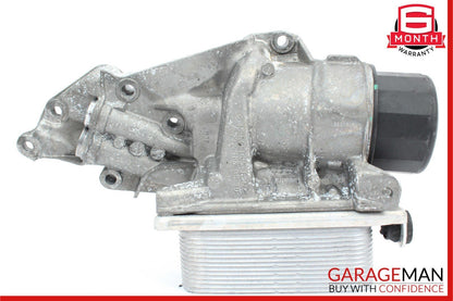 05-11 Mercedes C230 SLK350 C350 Engine Motor Oil Filter Cooler Housing Assembly