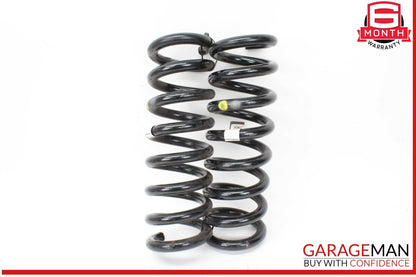 14-17 Maserati Ghibli Rear Right & Left Suspension Coil Spring Absorber Set OEM