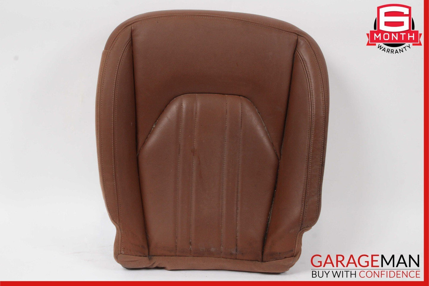 14-17 Maserati Ghibli M157 Front Right Lower Bottom Seat Cushion Cover Brown OEM