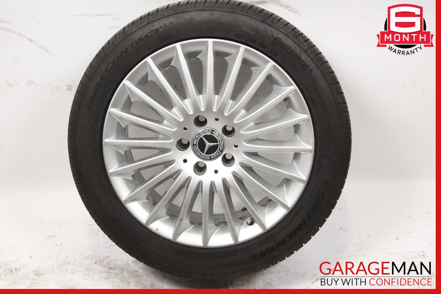 10-16 Mercedes W212 E350 E550 Wheel Tire Rim 8Jx17H2 ET48 OEM