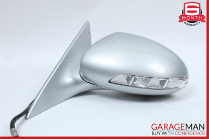 07-09 Mercedes W216 CL550 Front Left Side Mirror Rear View Door Iridium Silver