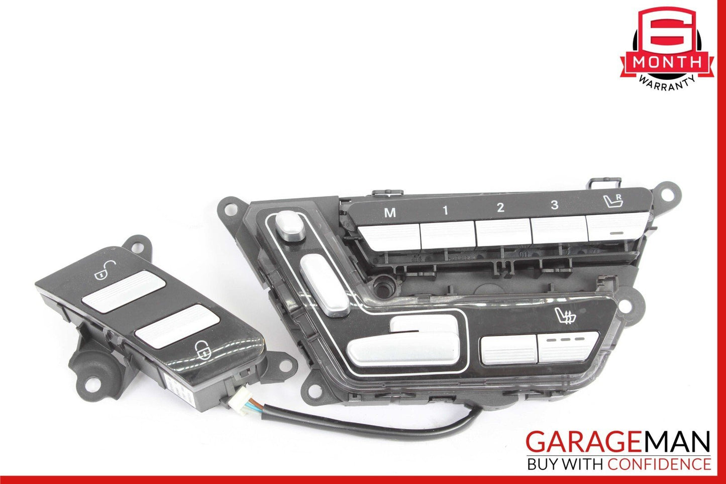 07-13 Mercedes W221 S400 CL65 AMG Front Left Seat Adjust Controller Switch Set