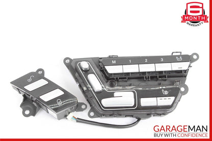 07-13 Mercedes W221 S400 CL65 AMG Front Left Seat Adjust Controller Switch Set