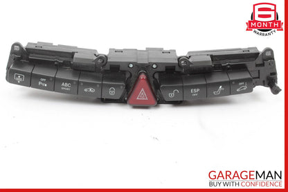 03-06 Mercedes W220 S55 AMG S430 Center Dash Switch ESP Hazard Door Lock OEM